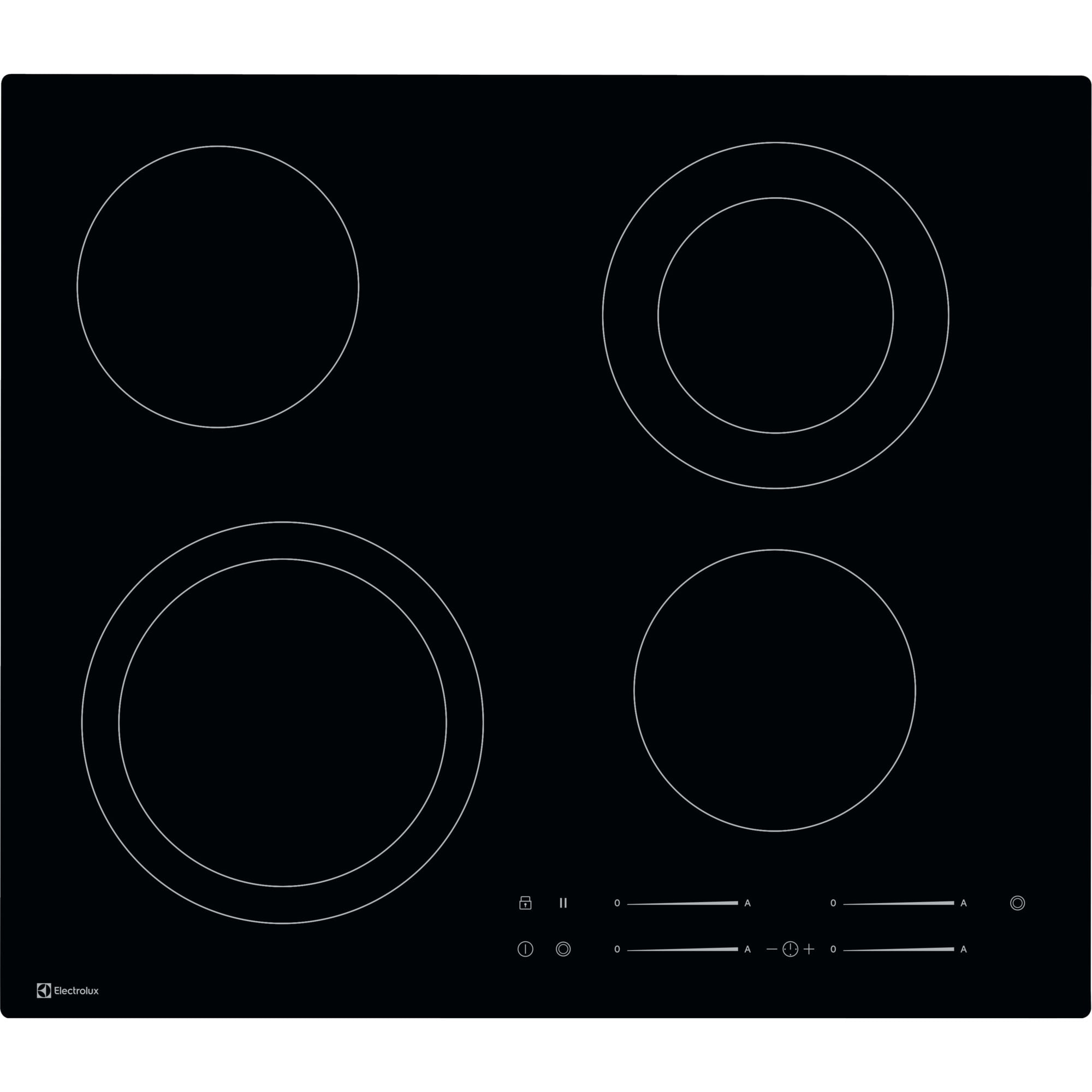Electrolux Glaskeramik-Kochfeld GK58TSO