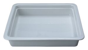 V-ZUG Porzellanform, 2/3 GN, B 325 x T 354 x H 65 mm