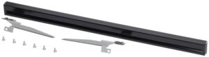 V-ZUG Lüftungsgitter, Nischenbreite 550 mm, Nero, Höhe 35 mm, Gerätehöhe 381 mm