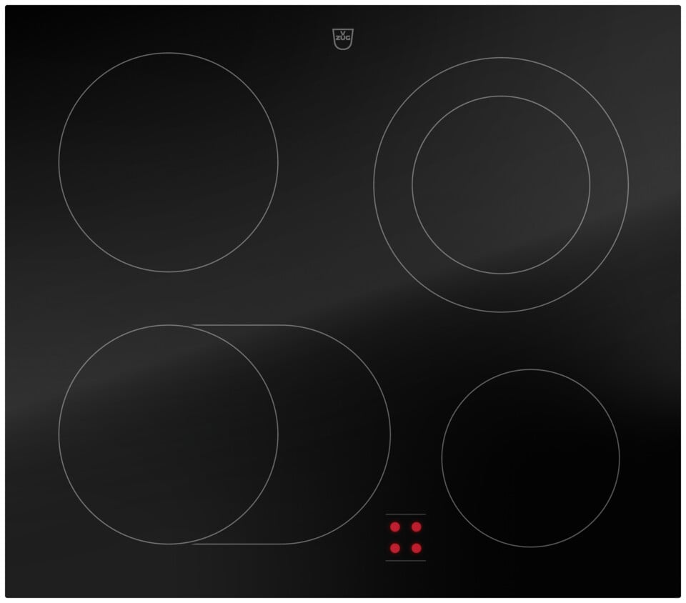 V-ZUG Kochfeld CookTop V400 E604B
