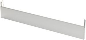 V-ZUG Abschlussprofil, B 546 x T 350 - 370 mm, ChromeClass