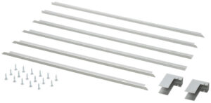 V-ZUG Auflagewinkel-Set, flächenbündig, Baugrösse 90