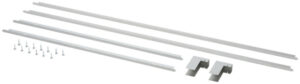 V-ZUG Auflagewinkel-Set, flächenbündig, Baugrösse 80