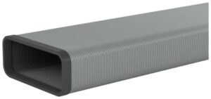V-ZUG Luftkanal, Flachkanal flexibel, B 222 x H 89 x T 1000 mm