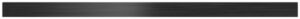 V-ZUG Abdeckblende für den Untereinbau, Nero, Breite 60 cm, Höhe 30 mm