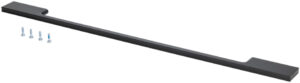 V-ZUG Umrüstbausatz Türgriff schwarz, für Steamer Grand / Kühlschrank Supreme (horizontale Montage), Länge 760 mm, Gewin