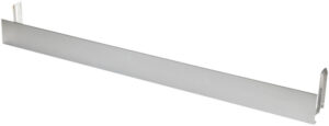 V-ZUG Abschlussprofil, B 896 x T 350 - 370 mm, ChromeClass