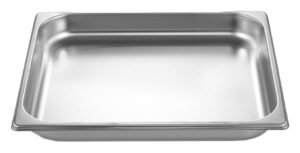 V-ZUG Garbehälter ungelocht, 2/3 GN, B 325 x T 354 x H 40 mm