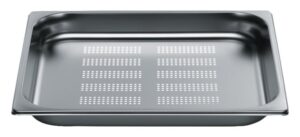 V-ZUG Garbehälter gelocht 1/2 GN, B 325 x T 265 x H 40mm