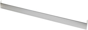 V-ZUG Abschlussprofil, B 1198 x T 350 - 370 mm, ChromeClass