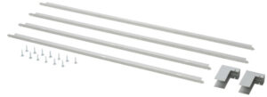 V-ZUG Auflagewinkel-Set, flächenbündig, Baugrösse 60