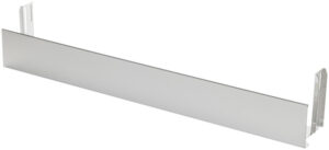 V-ZUG Abschlussprofil, B 596 x T 350 - 370 mm, ChromeClass