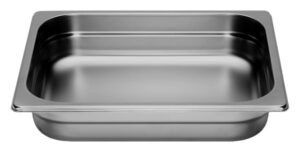 V-ZUG Garbehälter ungelocht, 1/2 GN, B 325 x T 265 x H 65 mm