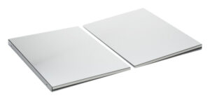 V-ZUG Seitenwandschutzblech, 1 Paar, 330 mm, ChromeClass