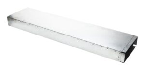 V-ZUG Flachkanal verstärkt, B 1000 x T 254 x H 82 mm