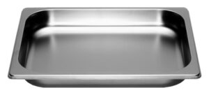 V-ZUG Garbehälter ungelocht, 1/2 GN, B 325 x T 265 x H 40 mm