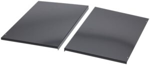 V-ZUG Seitenwandschutzblech, 1 Paar, 370 mm, Nero