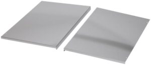 V-ZUG Seitenwandschutzblech, 1 Paar, 370 mm, ChromeClass