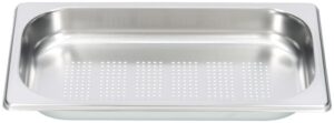 V-ZUG Garbehälter gelocht, 1/3 GN, B 325 x T 177 x H 40mm