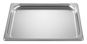 V-ZUG Edelstahlblech ungelocht, 2/3 GN, B 325 x T 354 x H 20 mm