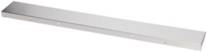 V-ZUG Abschlussprofil, B 817 x T 350 - 370 mm, ChromeClass